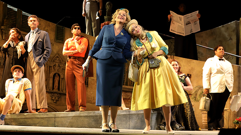 Light in the Piazza production photo