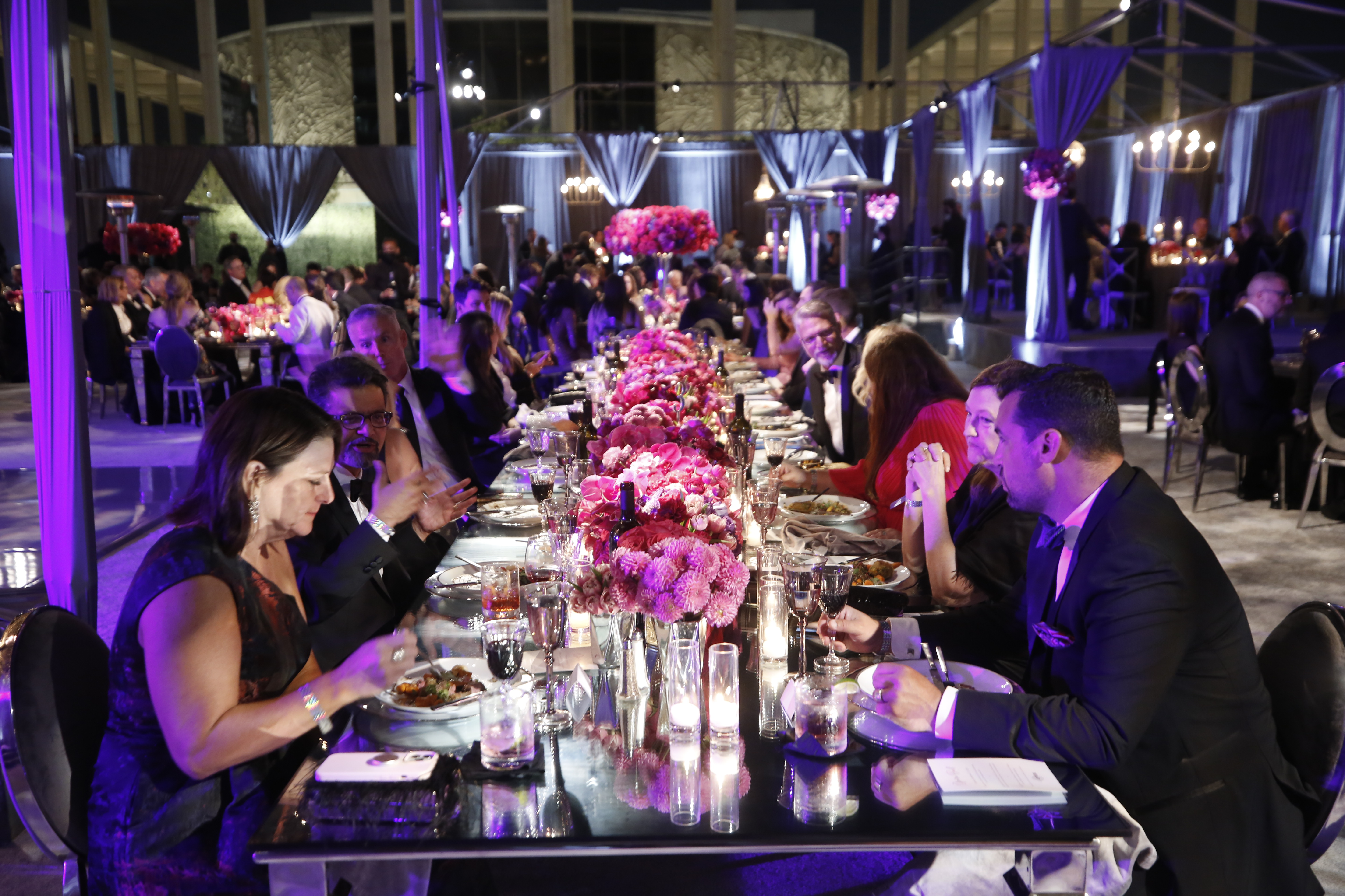 people attending gala