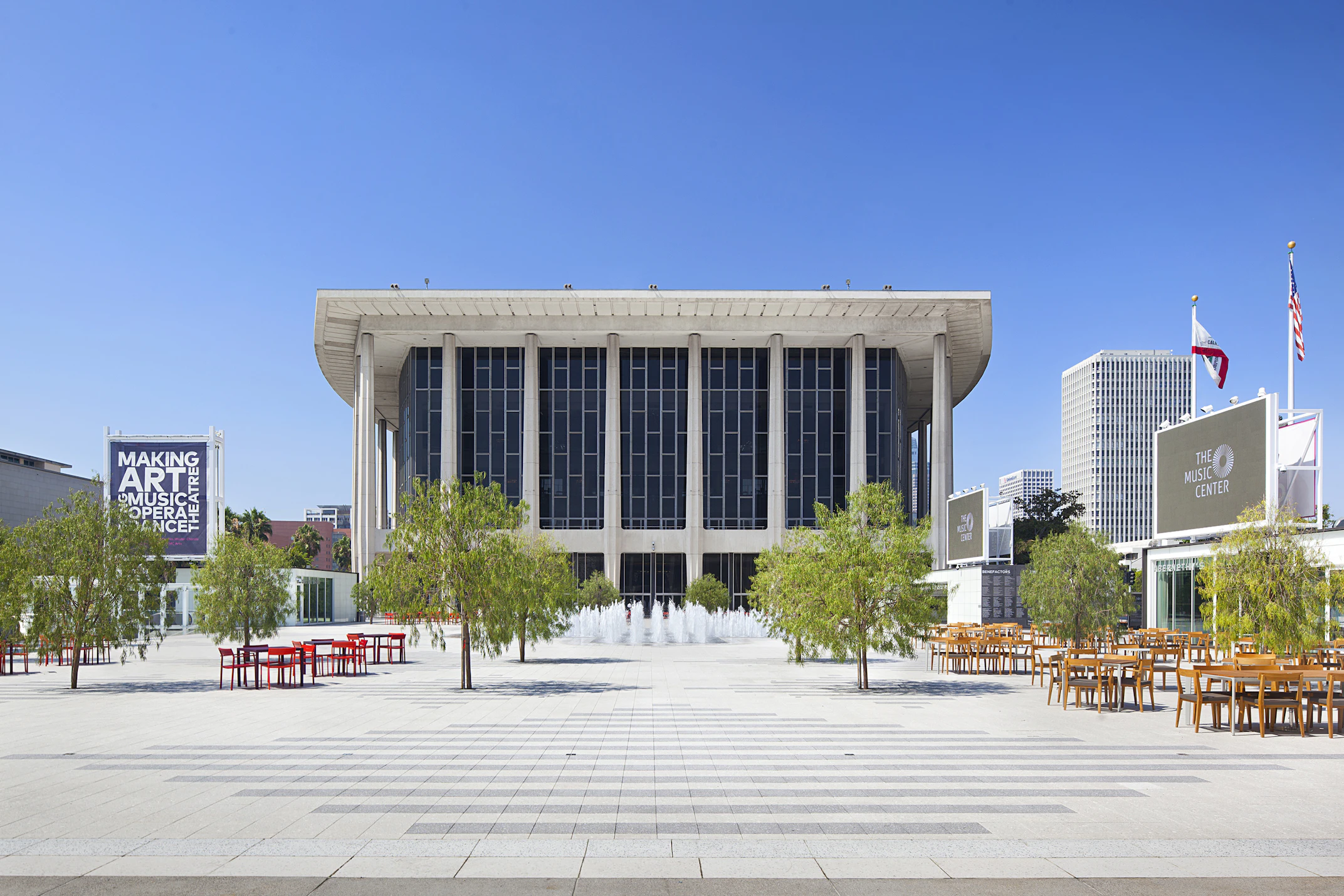 Dorothy Chandler Pavilion Jerry Moss Plaza World Cup Ongoing Offerings
